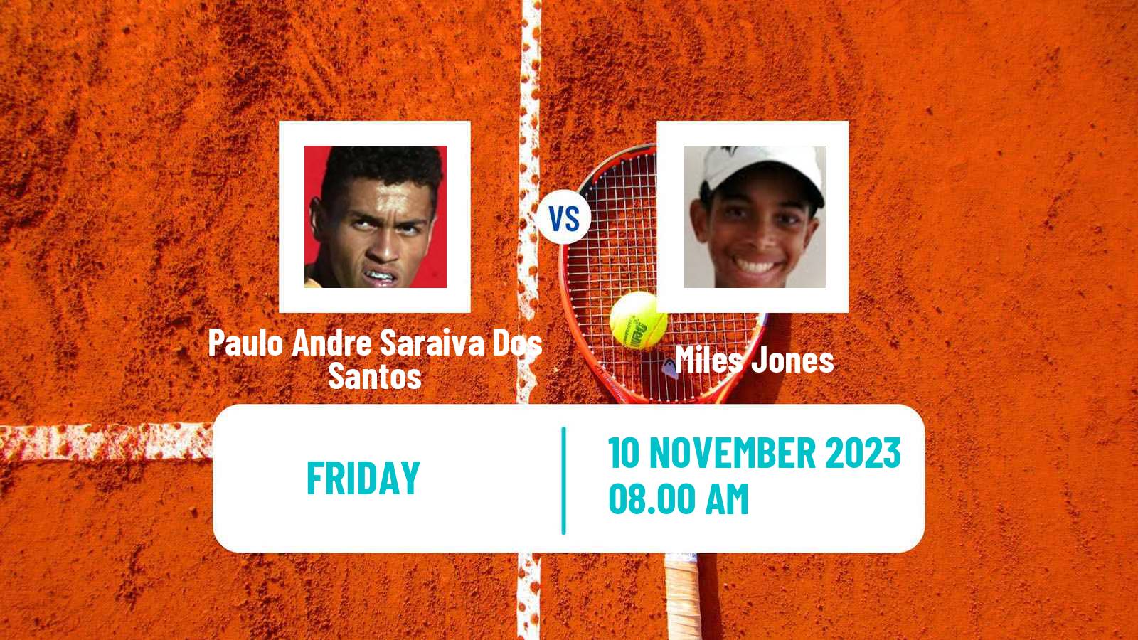 Tennis ITF M15 Santo Domingo 2 Men Paulo Andre Saraiva Dos Santos - Miles Jones