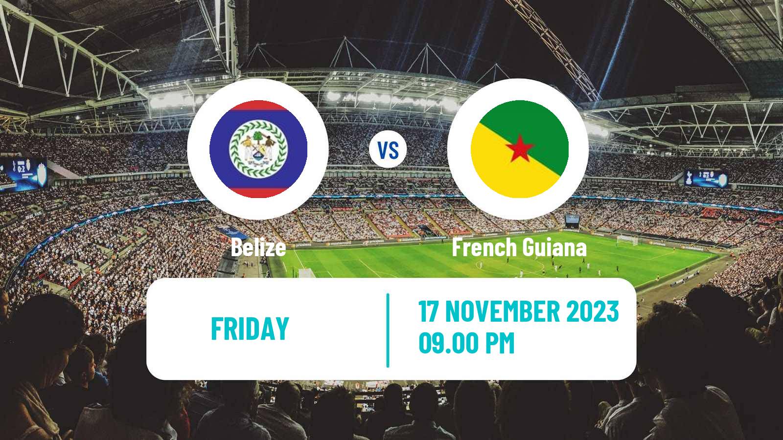 Soccer CONCACAF Nations League Belize - French Guiana