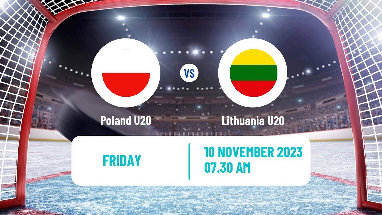 Hockey Friendly International Ice Hockey Poland U20 - Lithuania U20