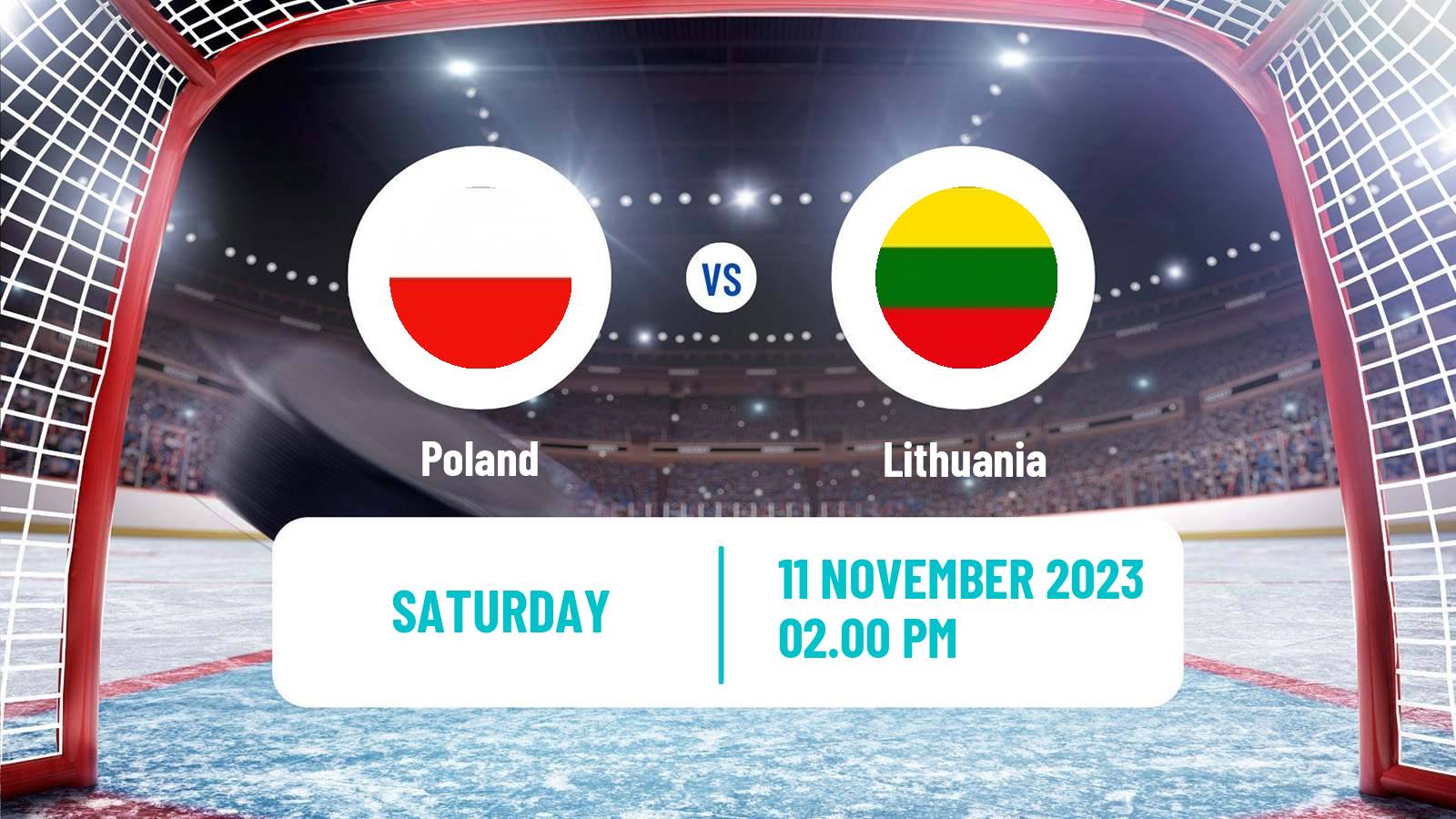 Hockey Ice Hockey International Tournament Poland Poland - Lithuania