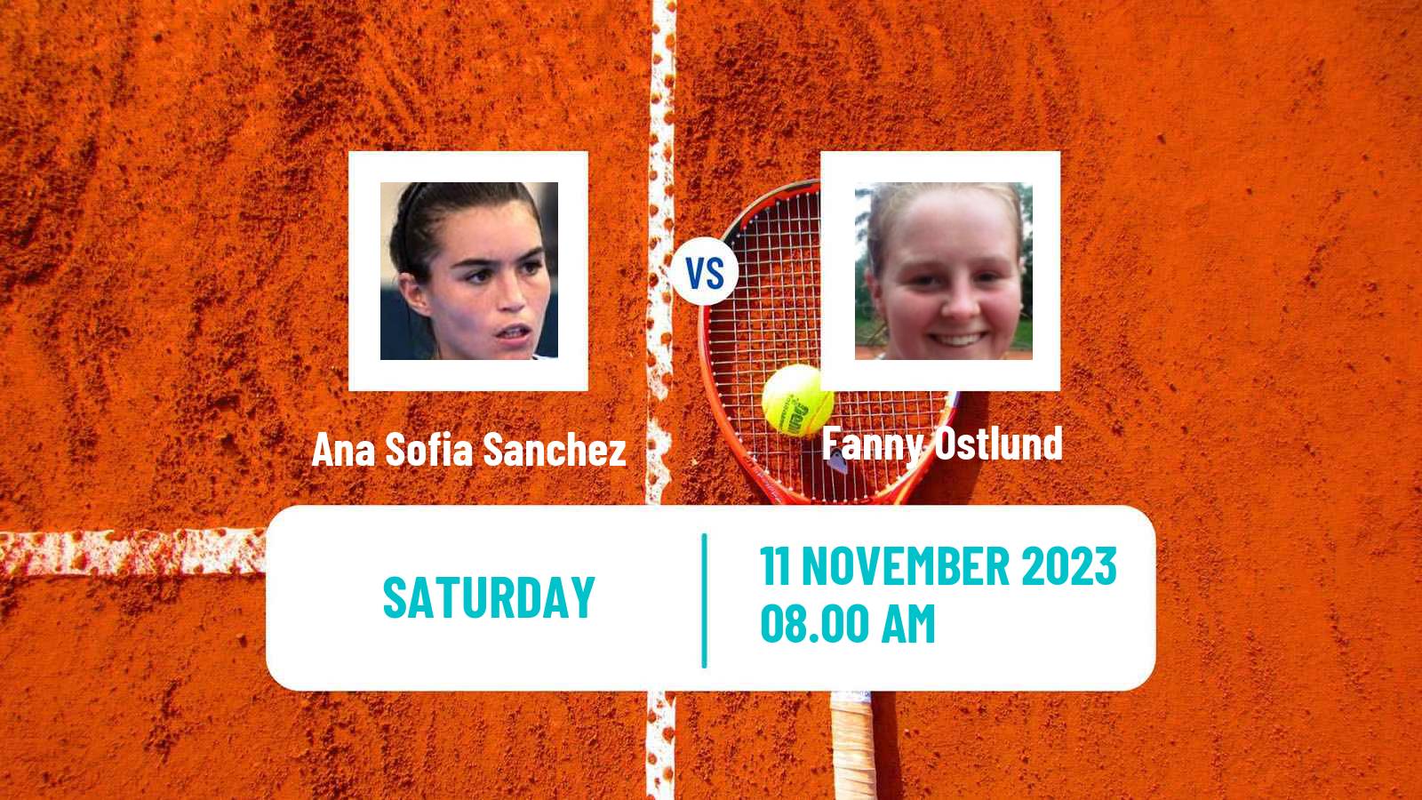 Tennis ITF W25 Santo Domingo 5 Women Ana Sofia Sanchez - Fanny Ostlund