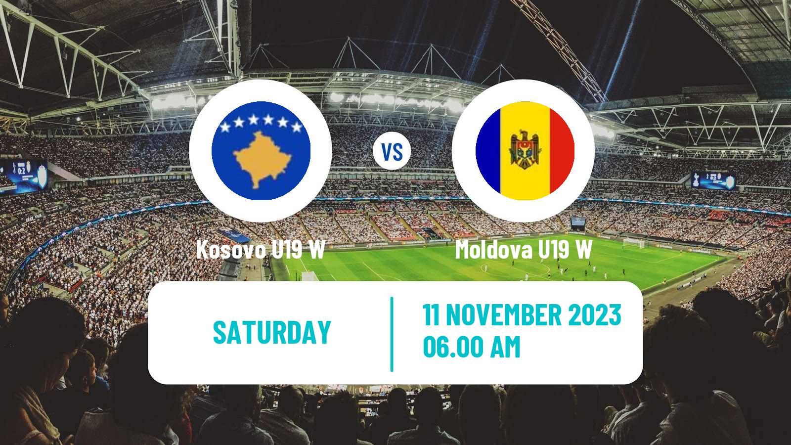 Soccer UEFA Euro U19 Women Kosovo U19 W - Moldova U19 W