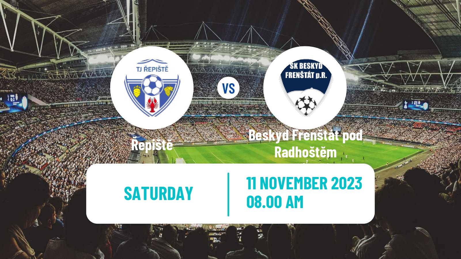 Soccer Czech Division F Řepiště - Beskyd Frenštát pod Radhoštěm