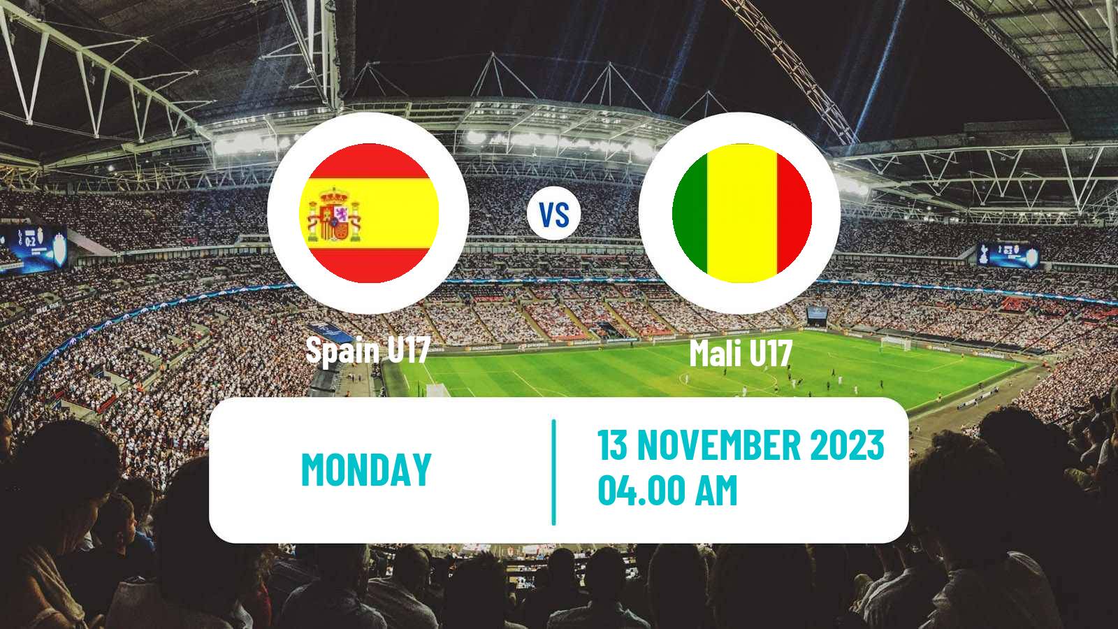 Soccer FIFA World Cup U17 Spain U17 - Mali U17