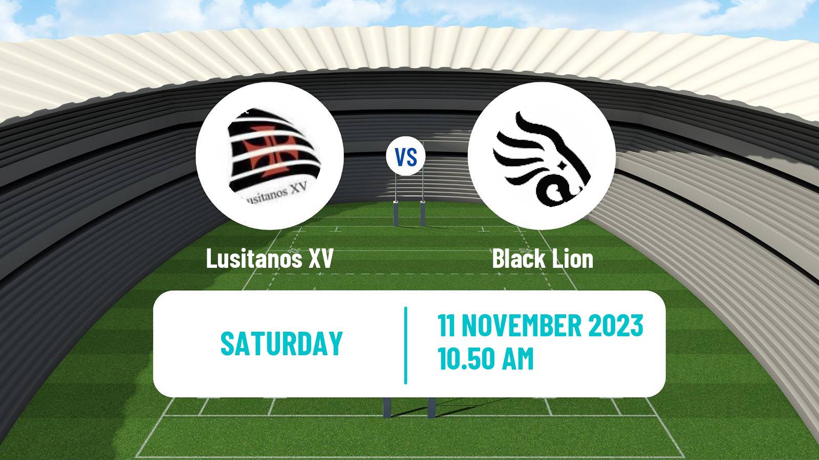 Rugby union Europe Super Cup Rugby Union Lusitanos XV - Black Lion