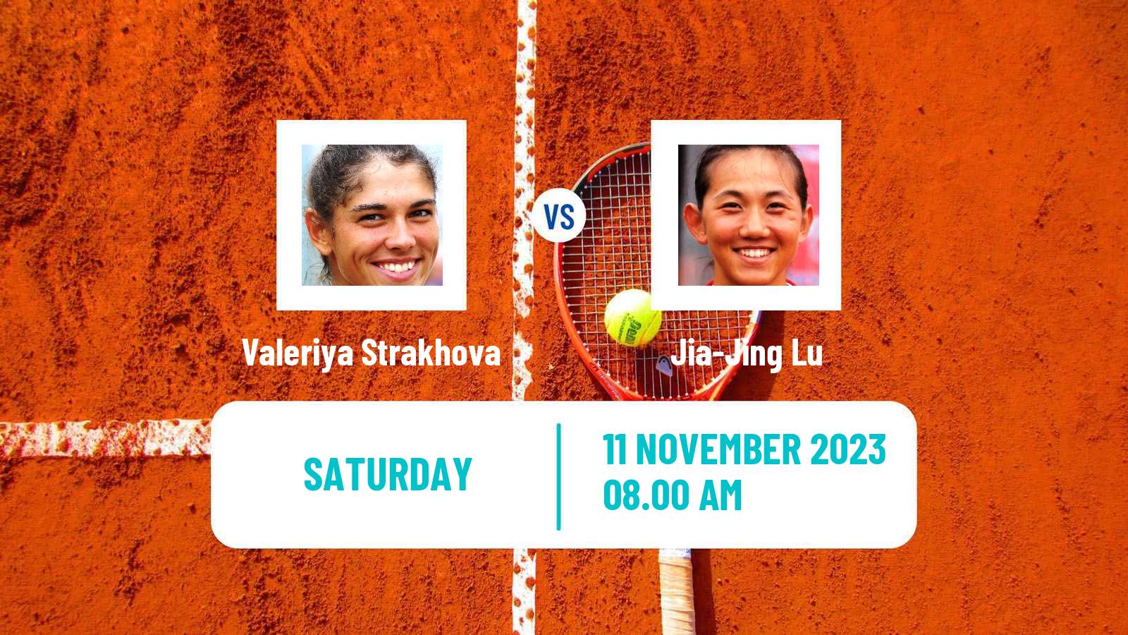 Tennis ITF W25 Santo Domingo 5 Women Valeriya Strakhova - Jia-Jing Lu