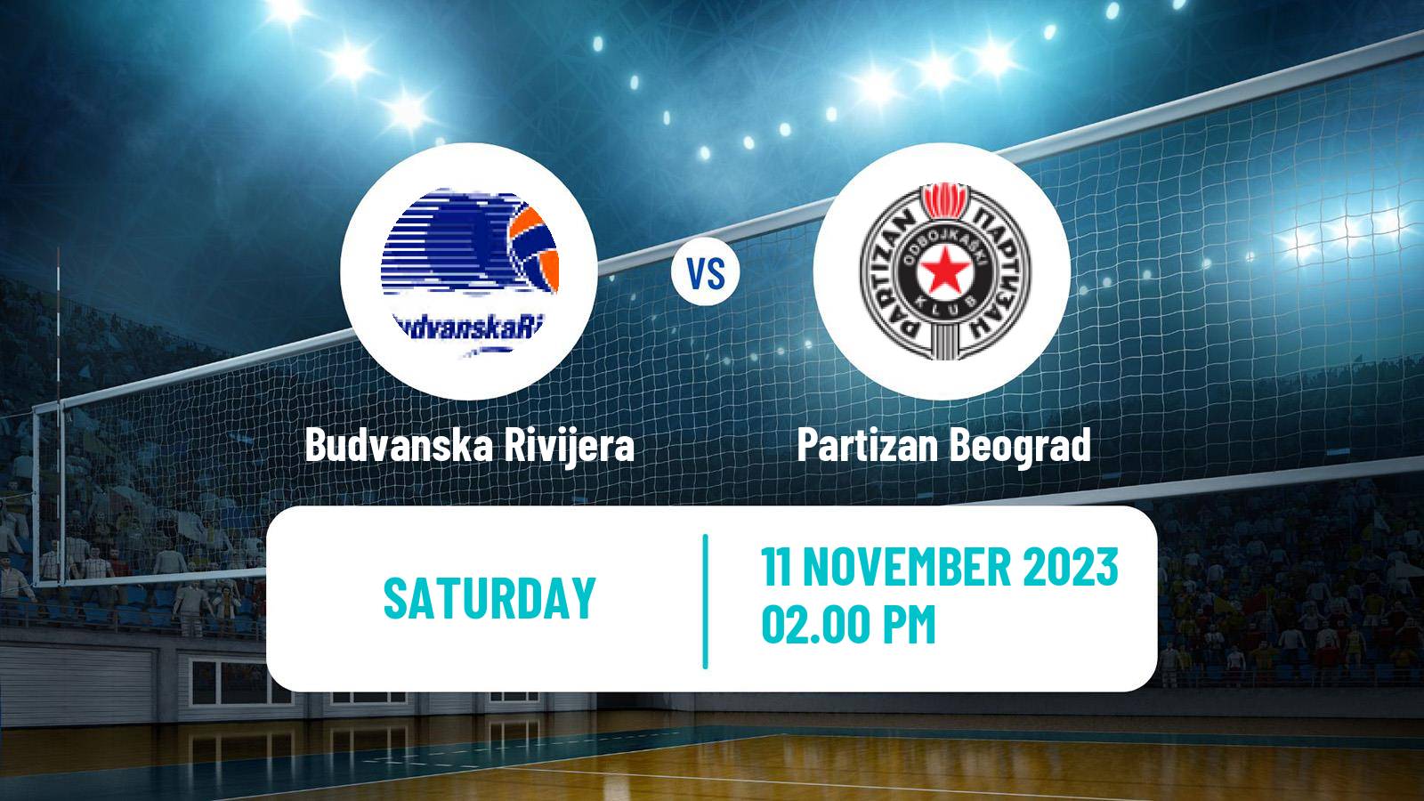 Volleyball CEV Champions League Budvanska Rivijera - Partizan Beograd