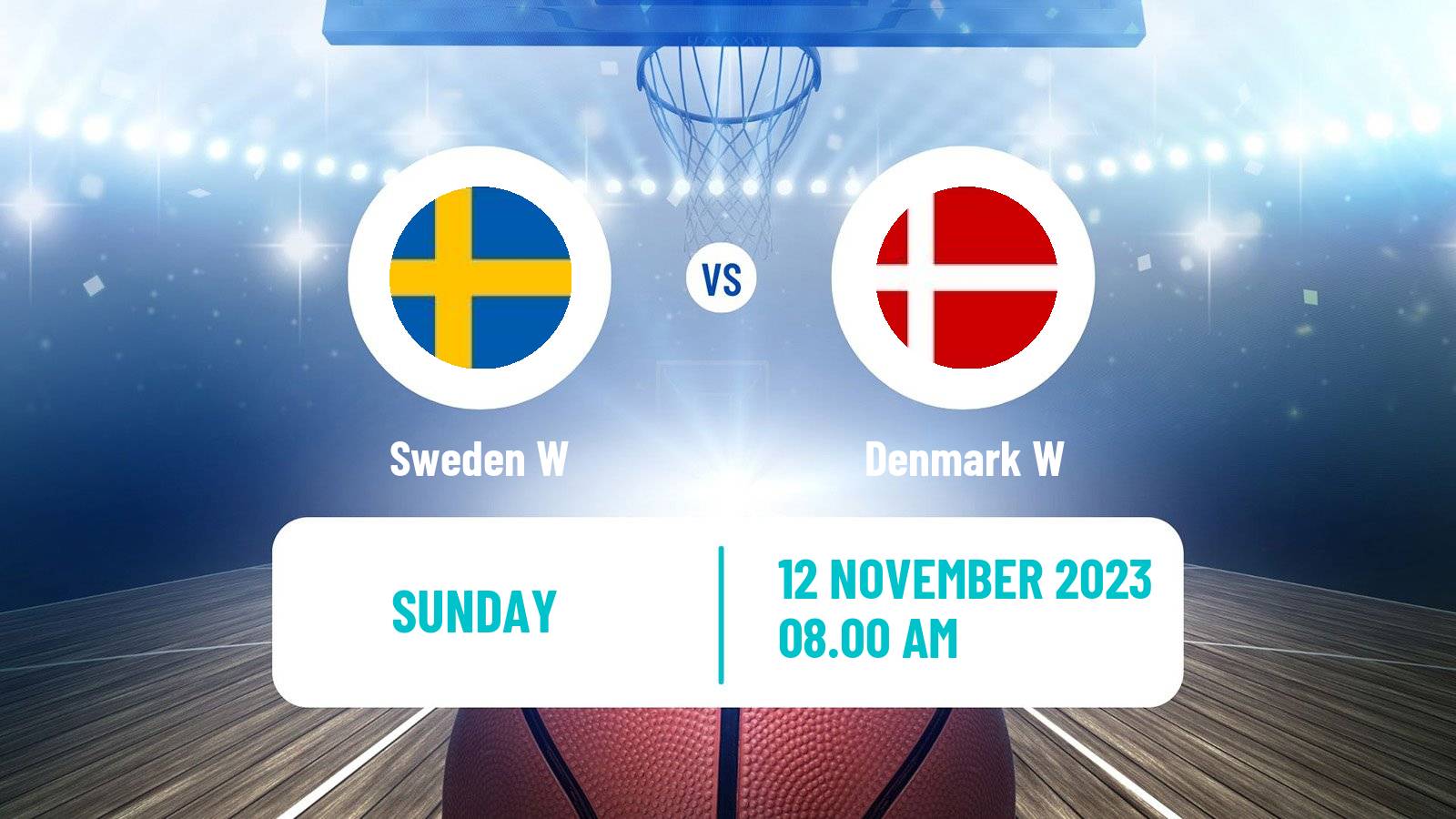 Basketball EuroBasket Women Sweden W - Denmark W