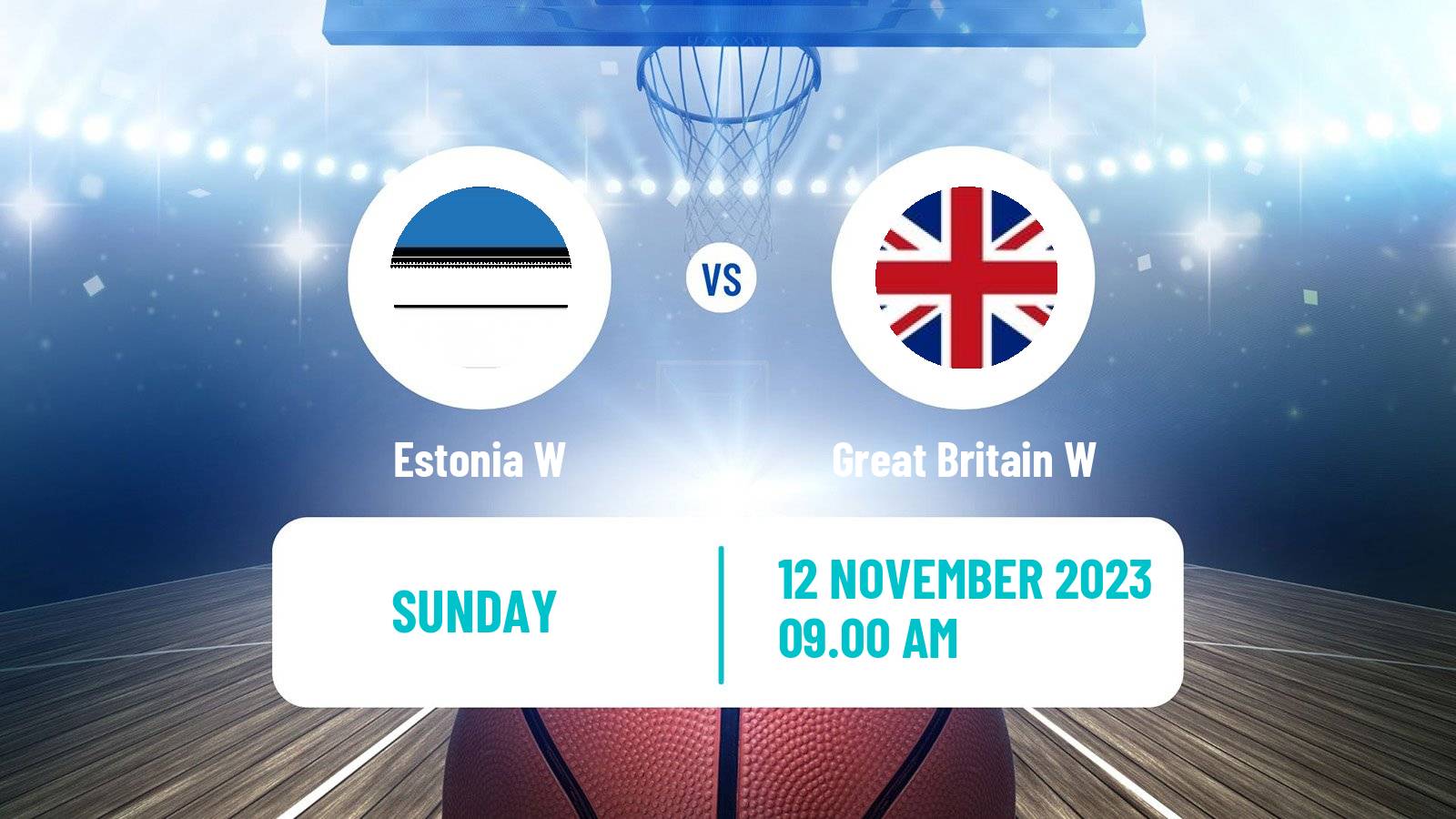 Basketball EuroBasket Women Estonia W - Great Britain W