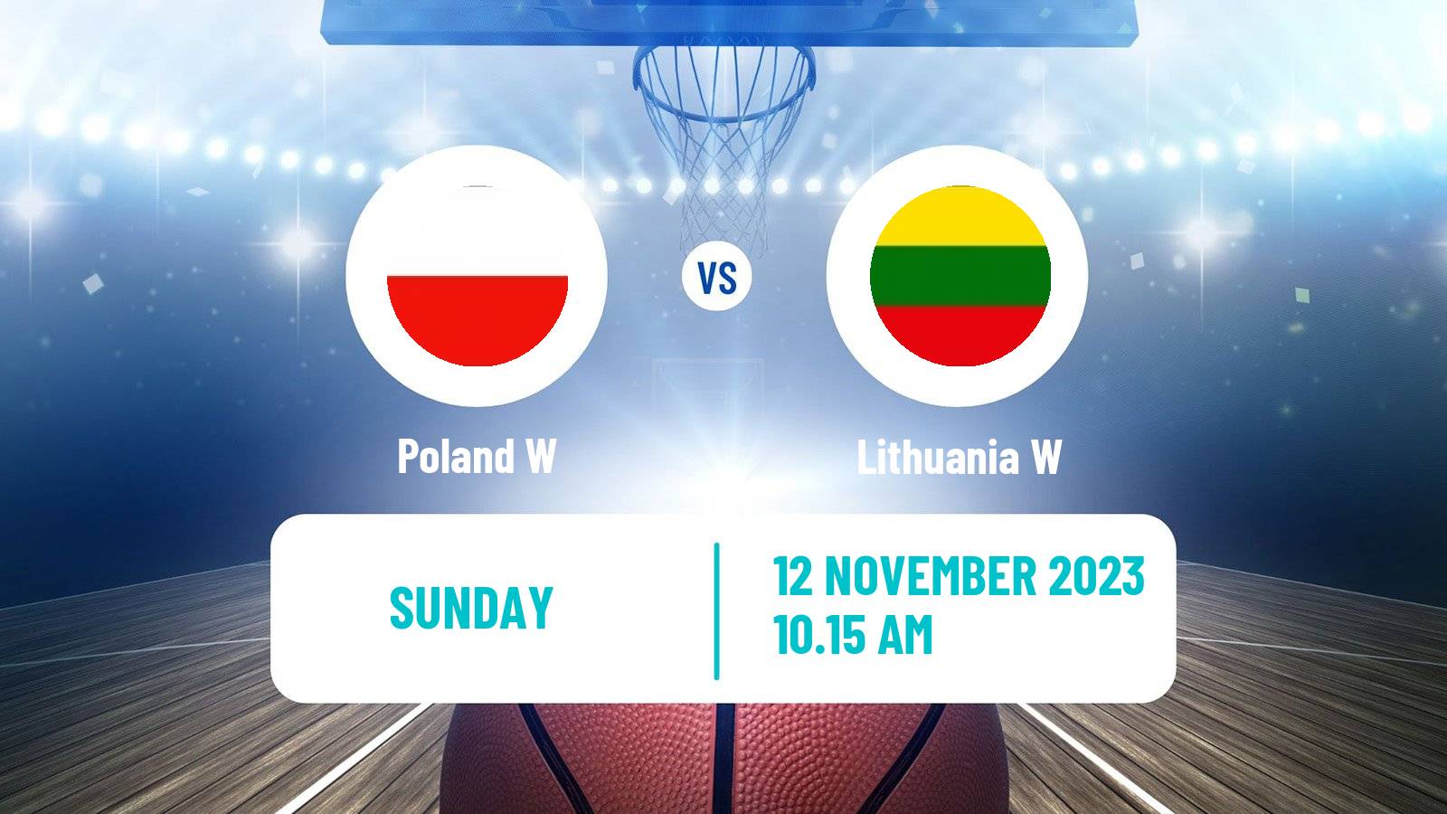 Basketball EuroBasket Women Poland W - Lithuania W
