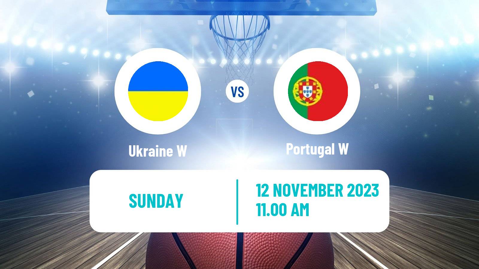 Basketball EuroBasket Women Ukraine W - Portugal W