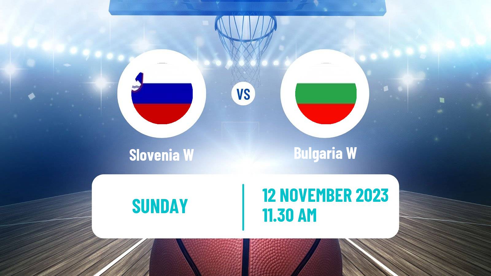 Basketball EuroBasket Women Slovenia W - Bulgaria W