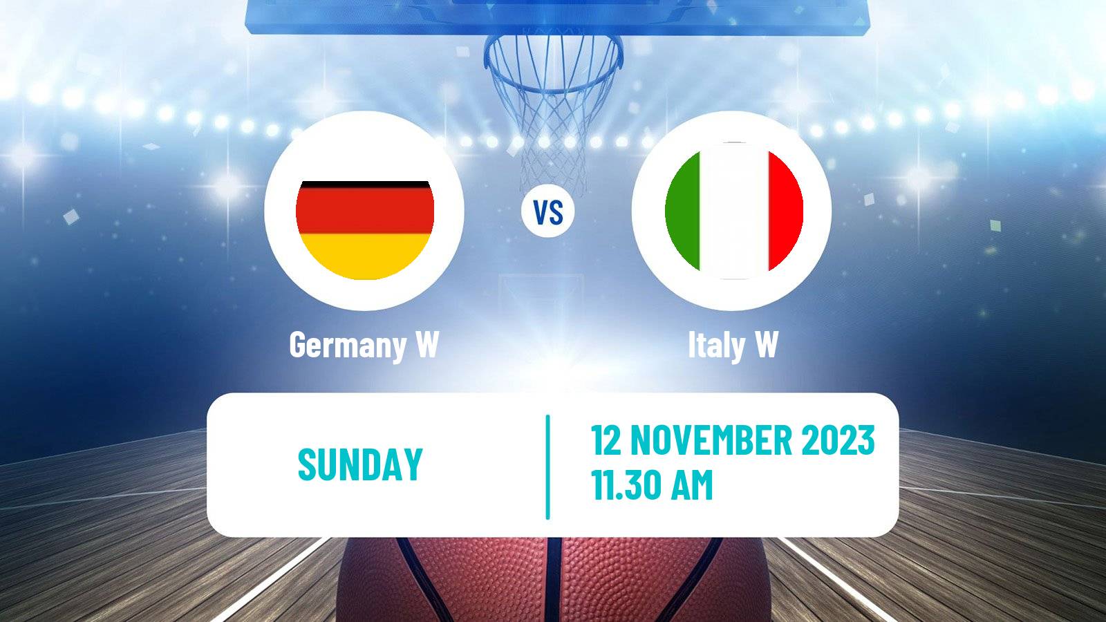 Basketball EuroBasket Women Germany W - Italy W