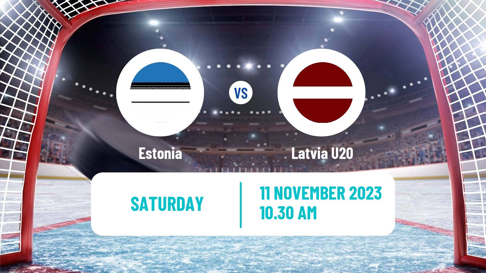 Hockey Ice Hockey International Tournament Poland Estonia - Latvia U20