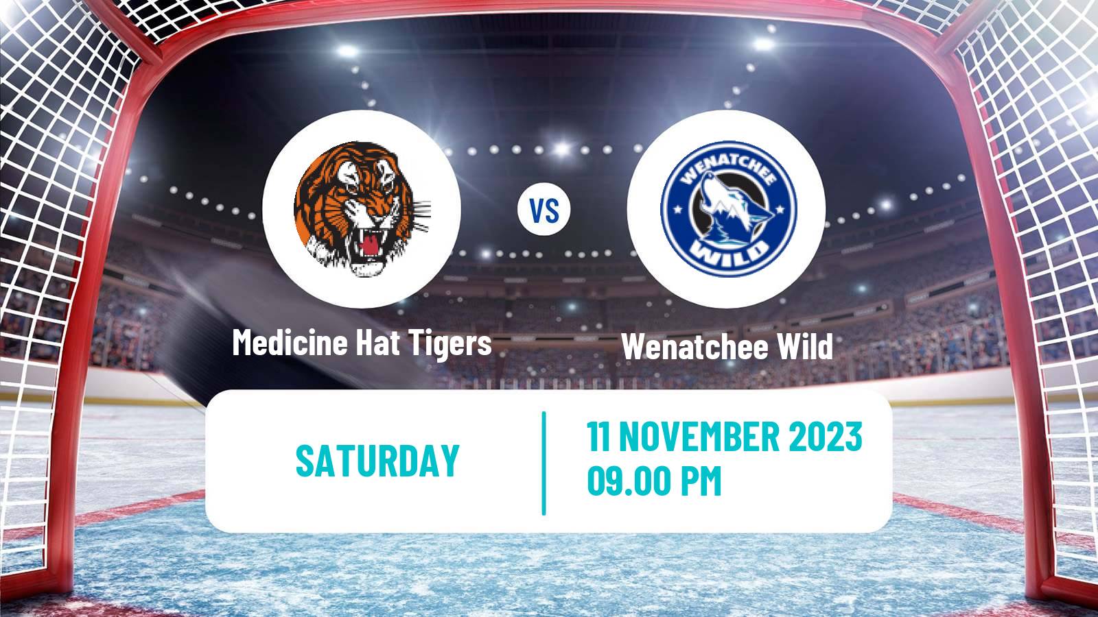 Hockey WHL Medicine Hat Tigers - Wenatchee Wild