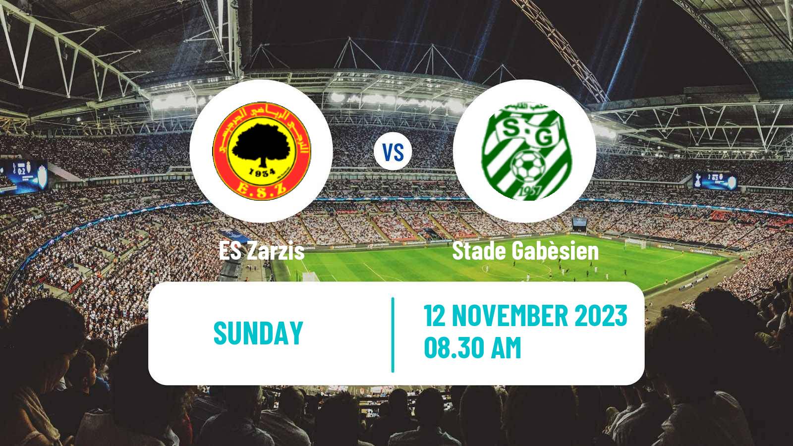 Soccer Tunisian Ligue 2 Zarzis - Stade Gabèsien