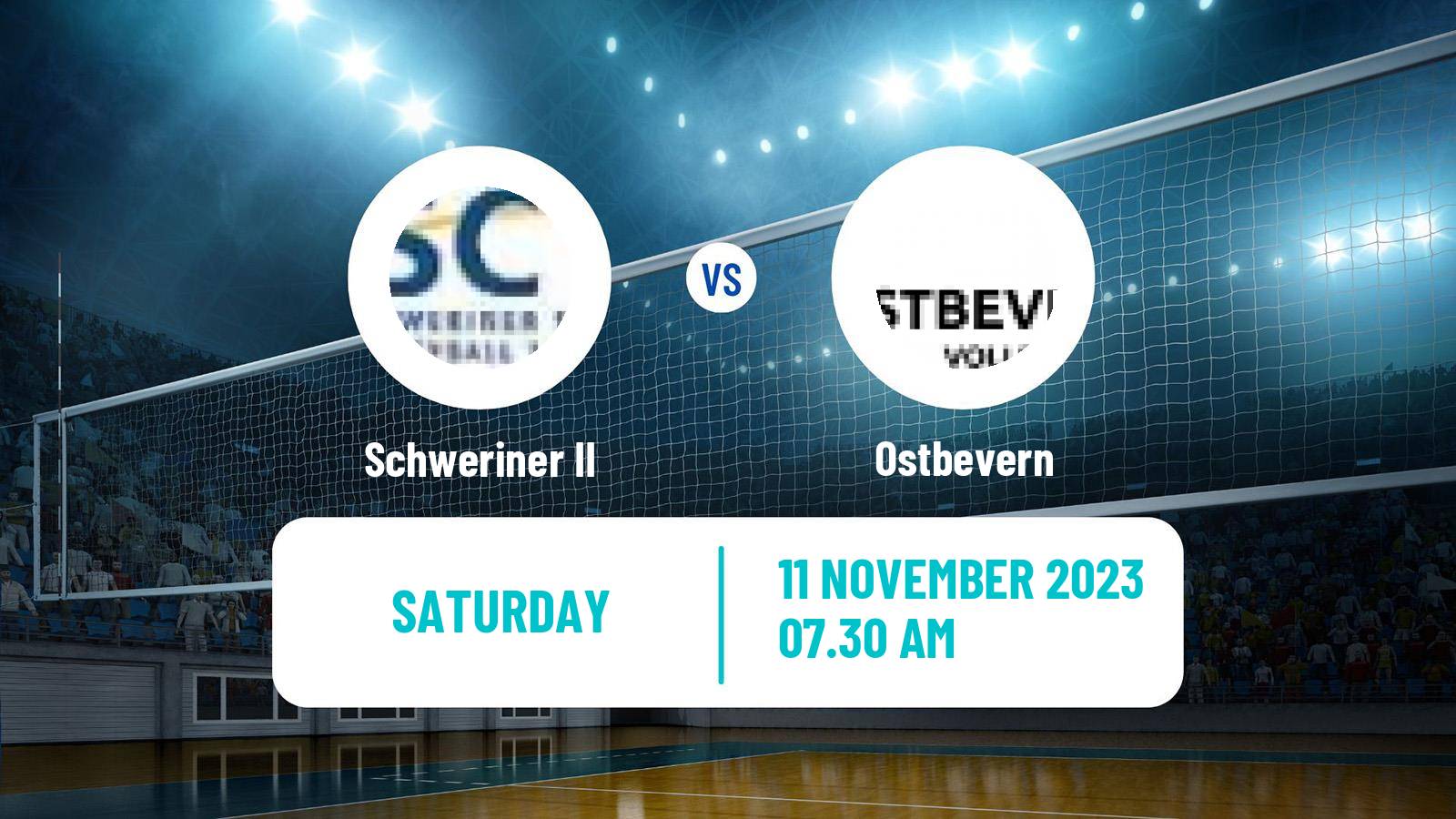 Volleyball German 2 Bundesliga North Volleyball Women Schweriner II - Ostbevern