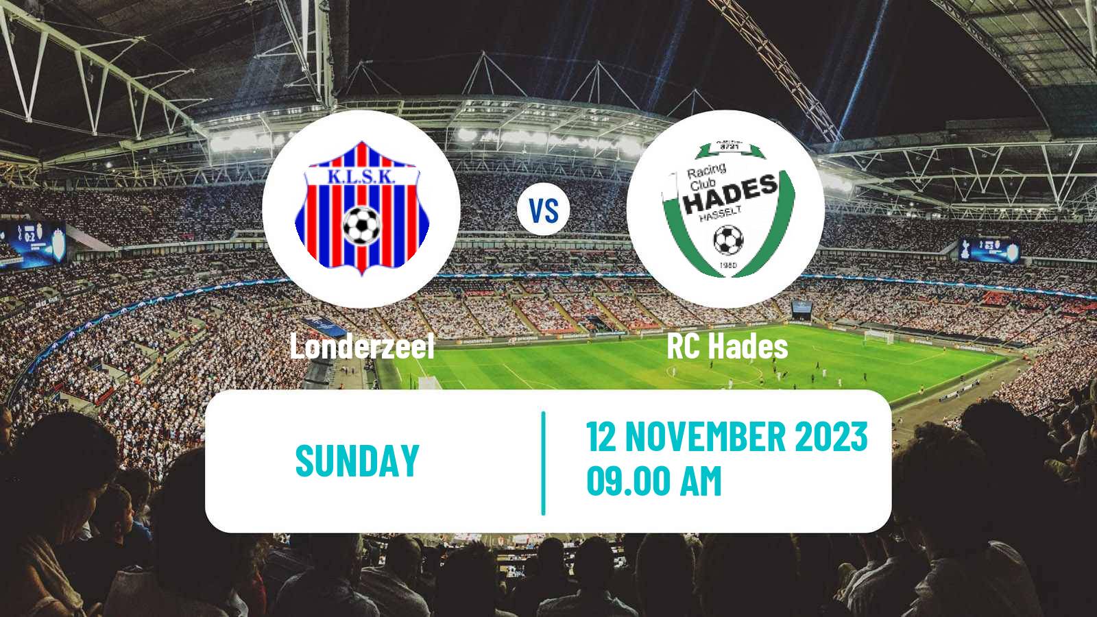 Soccer Belgian Second Amateur Division Group B Londerzeel - Hades