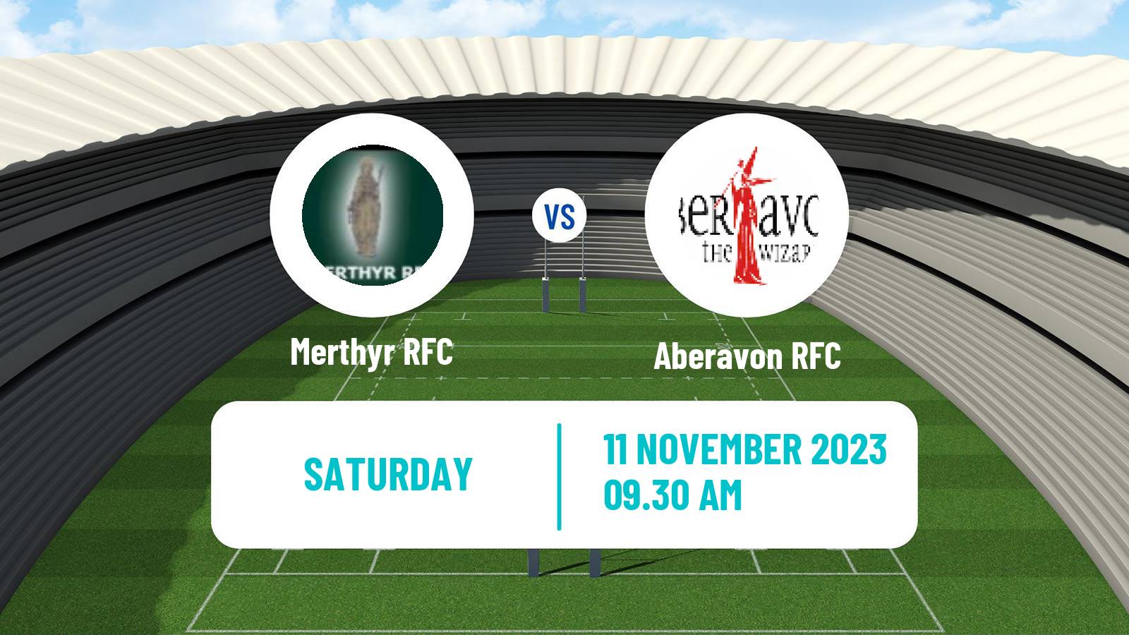 Rugby union Welsh Premier Division Rugby Union Merthyr - Aberavon