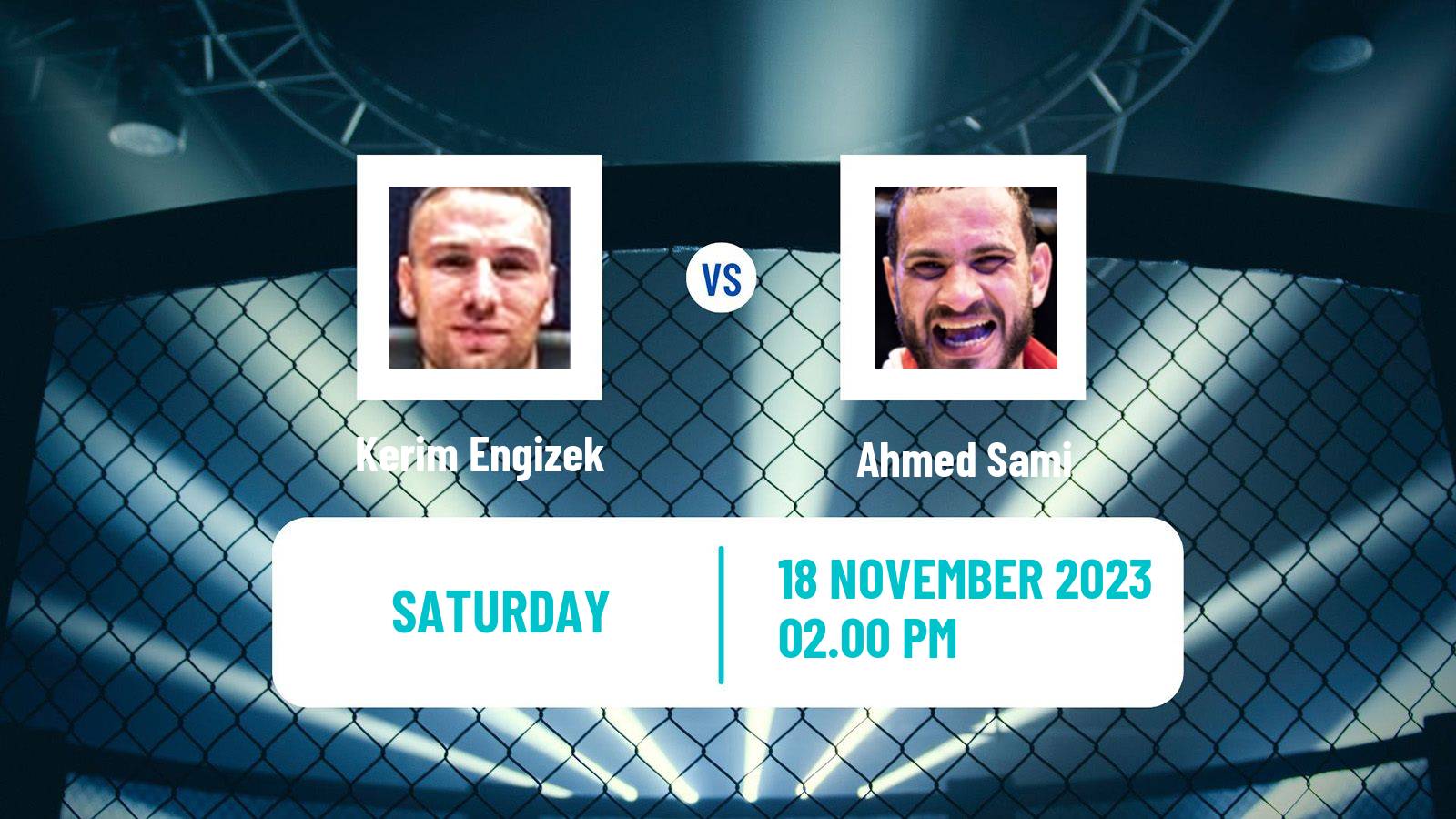 MMA Middleweight Oktagon Men Kerim Engizek - Ahmed Sami