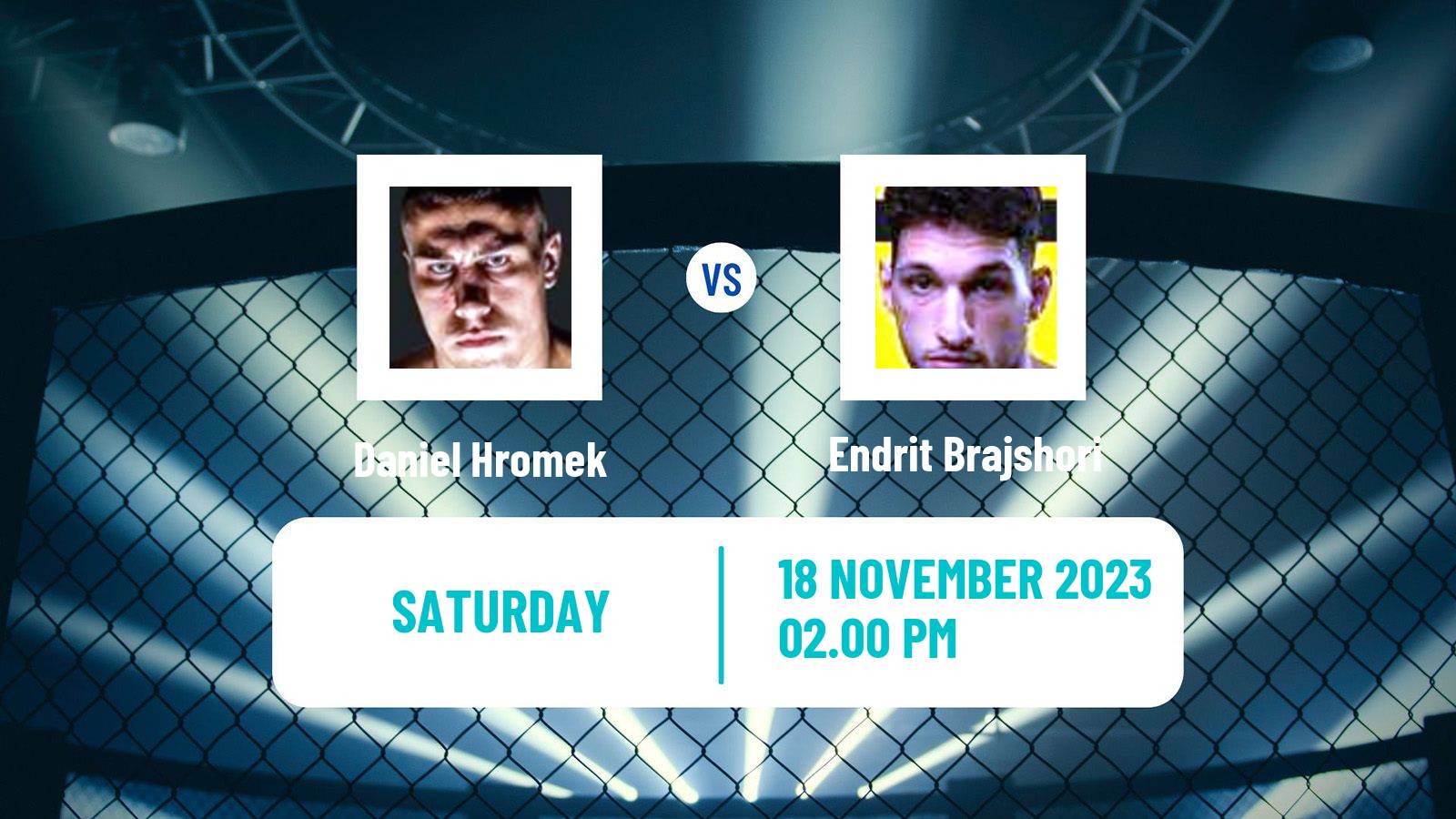 MMA Welterweight Oktagon Men Daniel Hromek - Endrit Brajshori