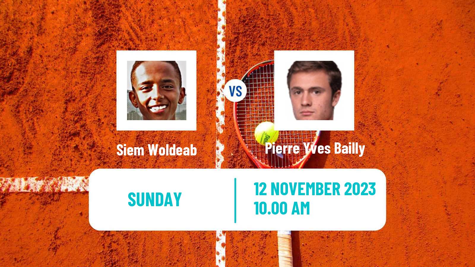 Tennis ITF M25 Austin Tx Men Siem Woldeab - Pierre Yves Bailly