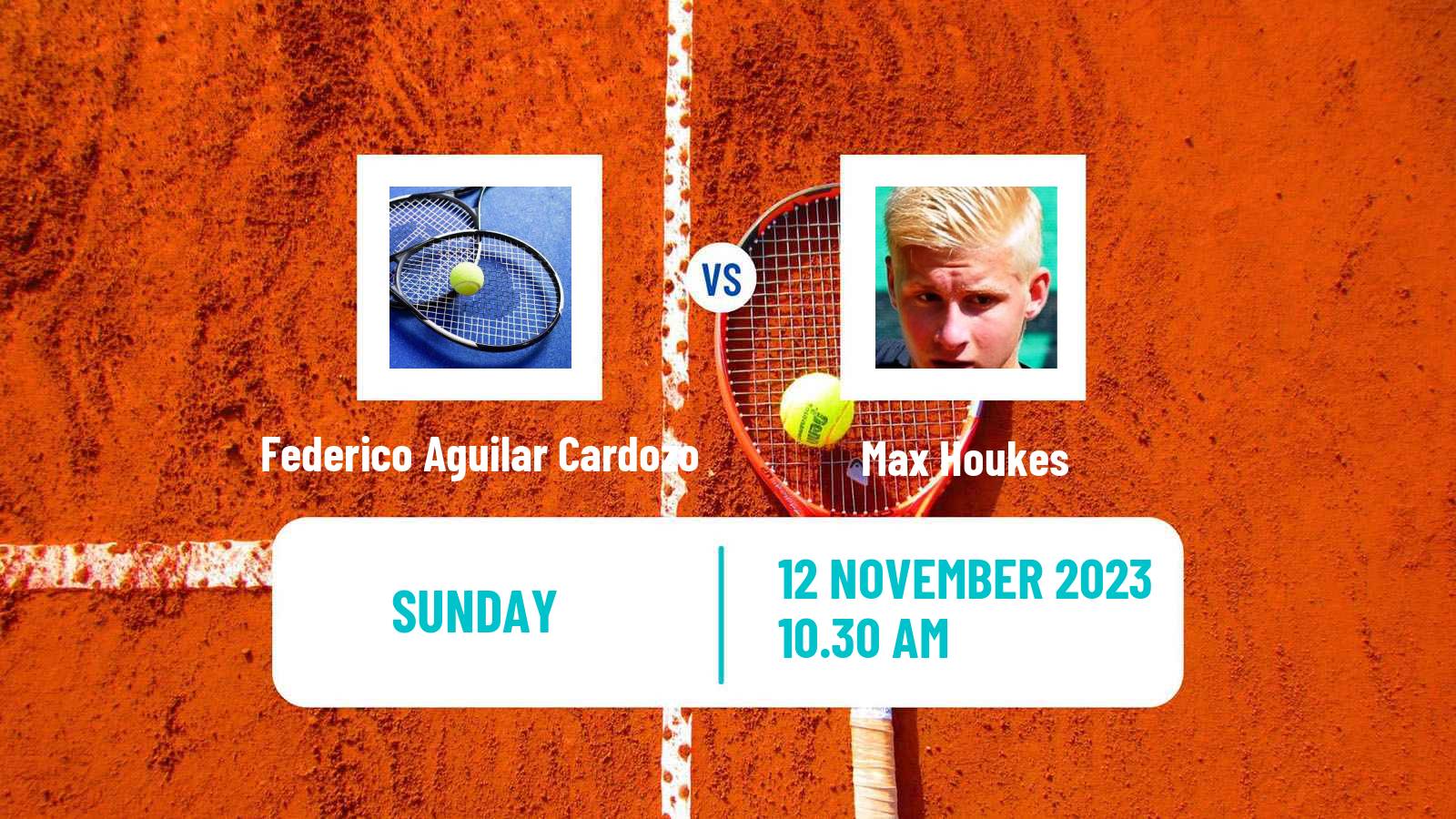 Tennis Montevideo Challenger Men 2023 Federico Aguilar Cardozo - Max Houkes