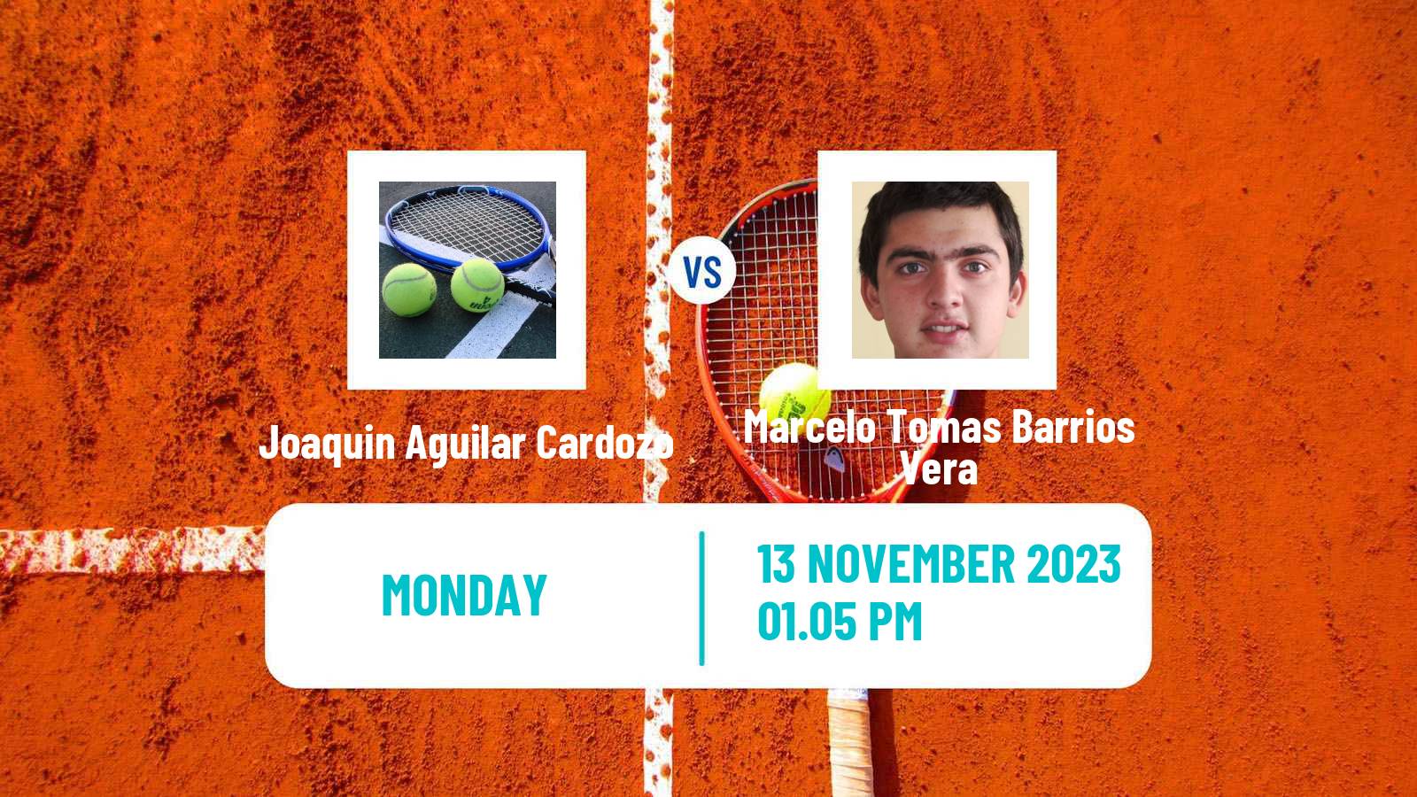Tennis Montevideo Challenger Men Joaquin Aguilar Cardozo - Marcelo Tomas Barrios Vera