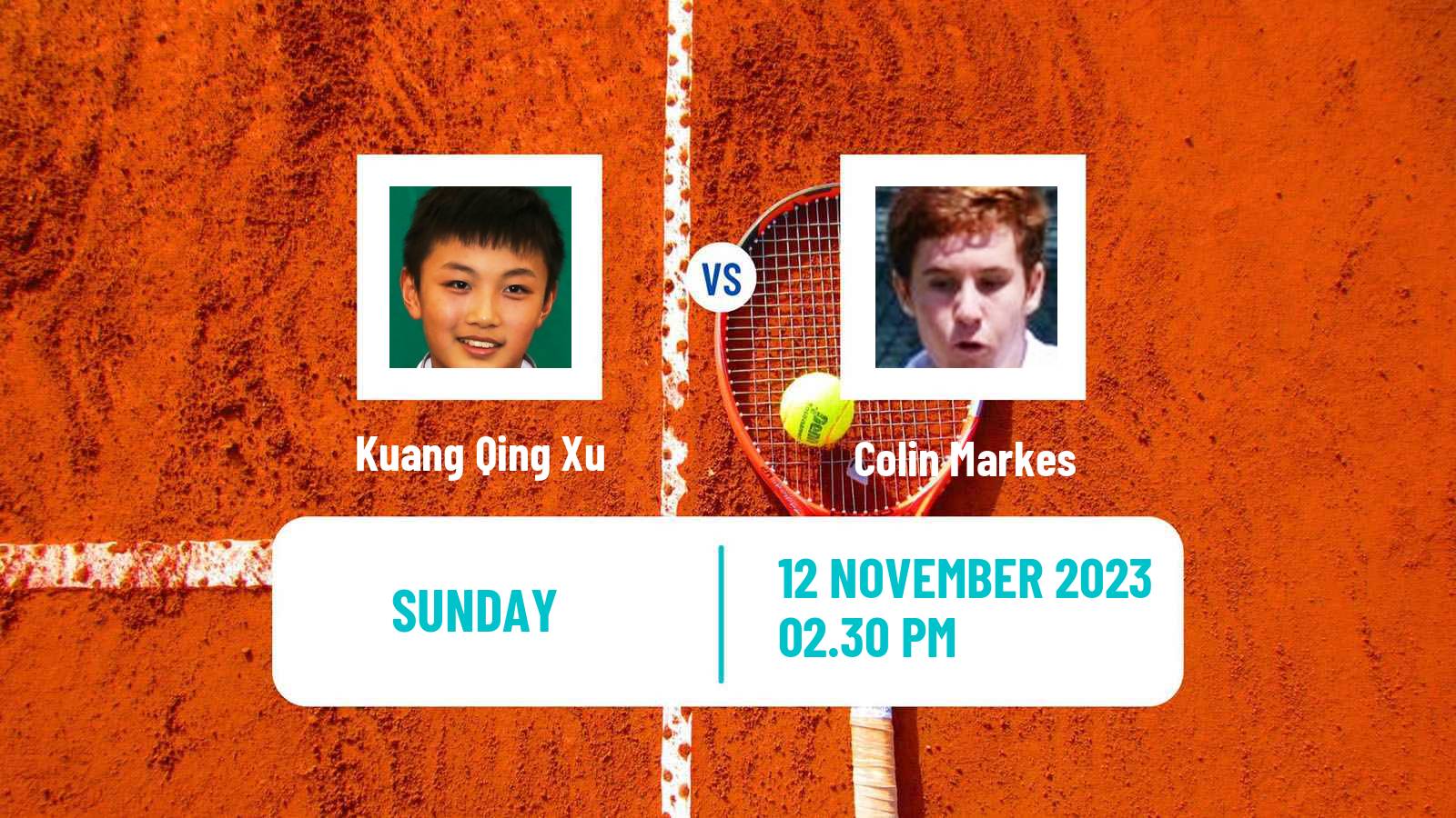 Tennis Drummondville Challenger Men Kuang Qing Xu - Colin Markes