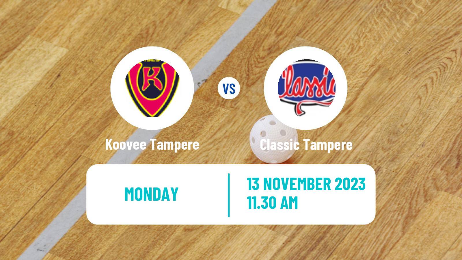 Floorball Finnish F-Liiga Women Koovee Tampere - Classic Tampere