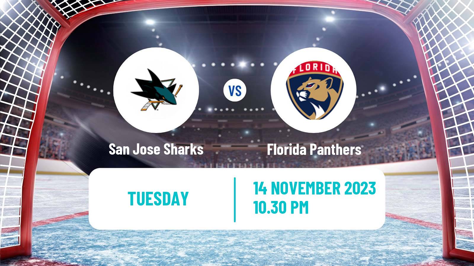 Hockey NHL San Jose Sharks - Florida Panthers