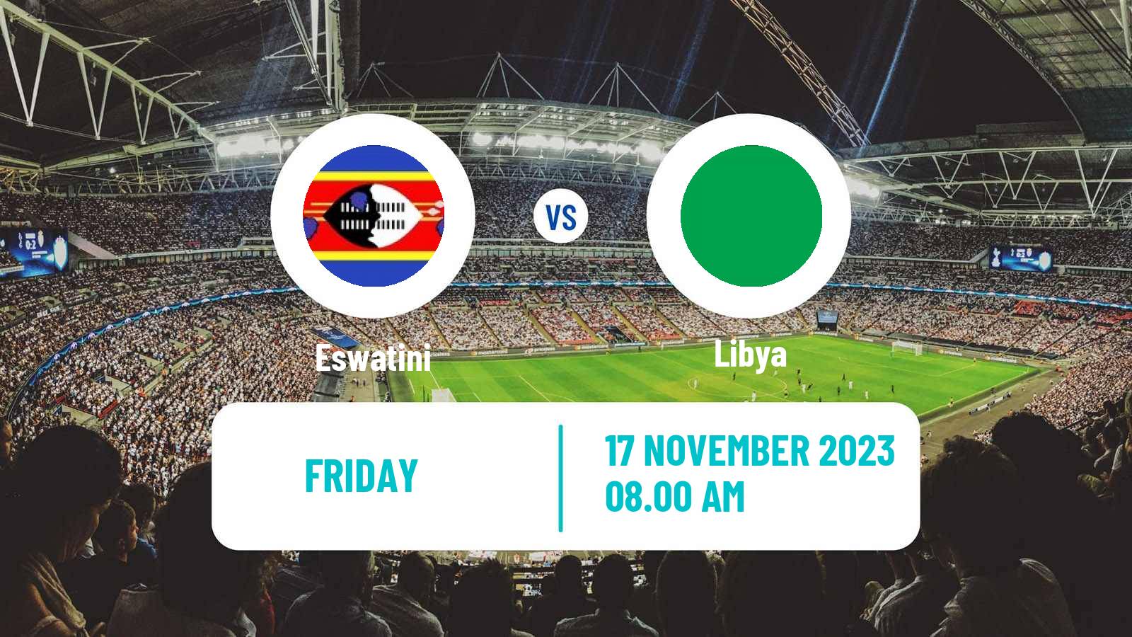 Soccer FIFA World Cup Eswatini - Libya