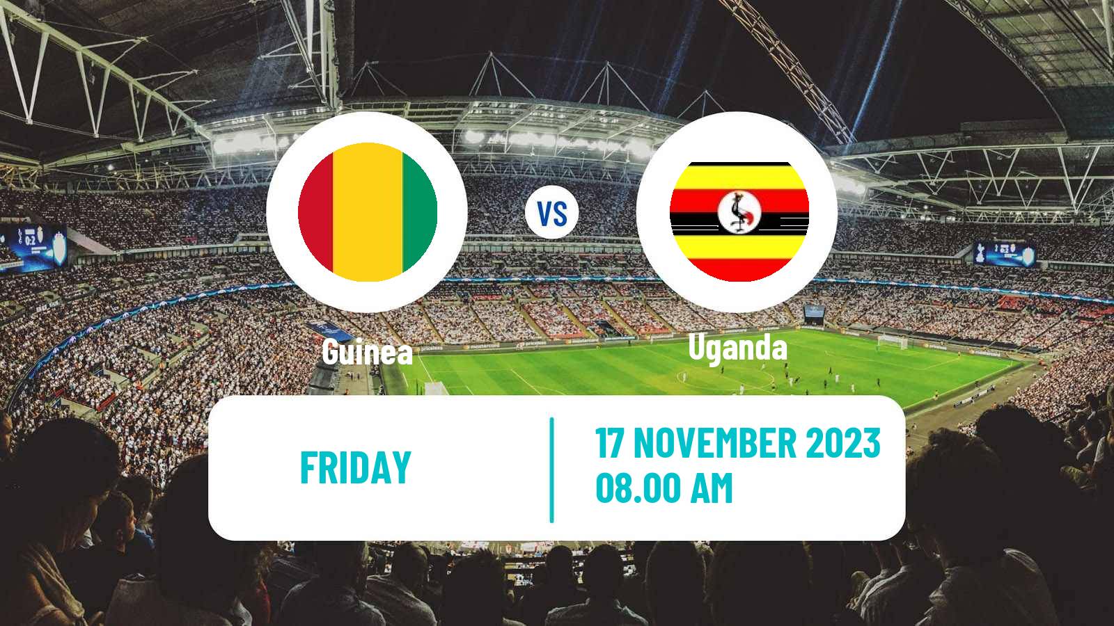 Soccer FIFA World Cup Guinea - Uganda
