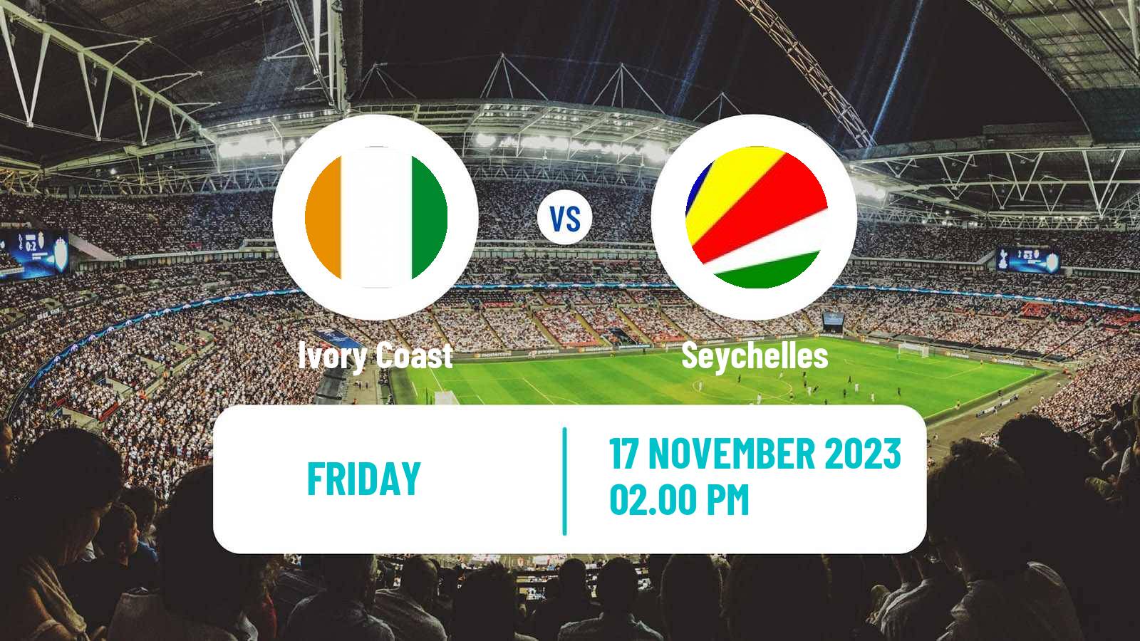 Soccer FIFA World Cup Ivory Coast - Seychelles