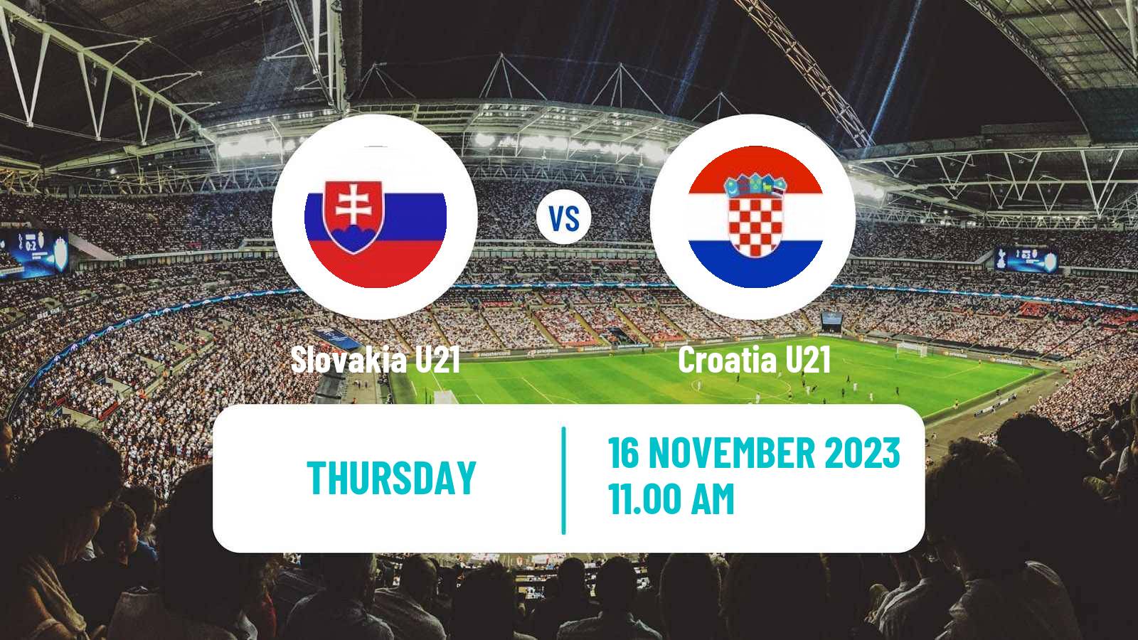 Soccer Friendly Slovakia U21 - Croatia U21