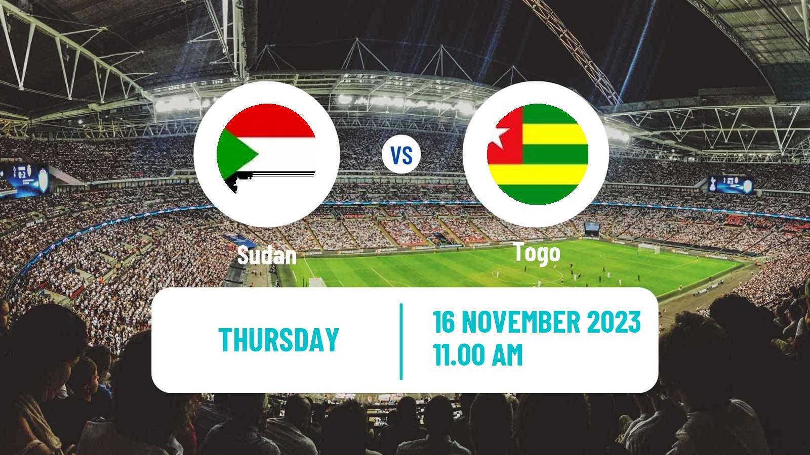 Soccer FIFA World Cup Sudan - Togo