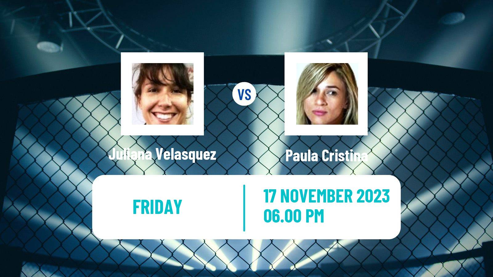 MMA Flyweight Women Bellator Juliana Velasquez - Paula Cristina
