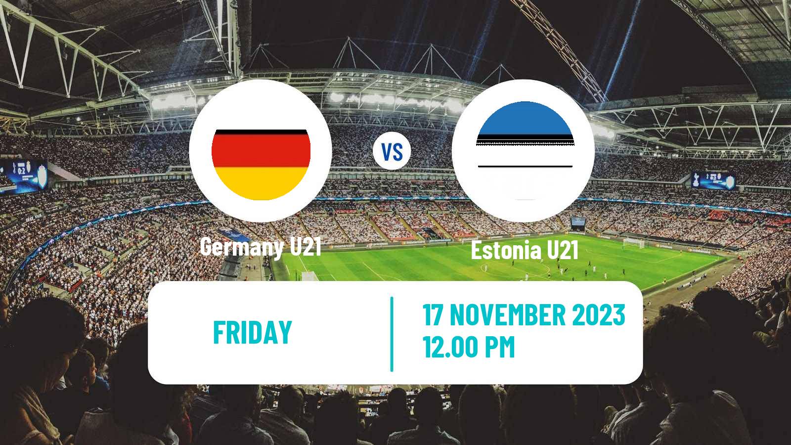 Soccer UEFA Euro U21 Germany U21 - Estonia U21
