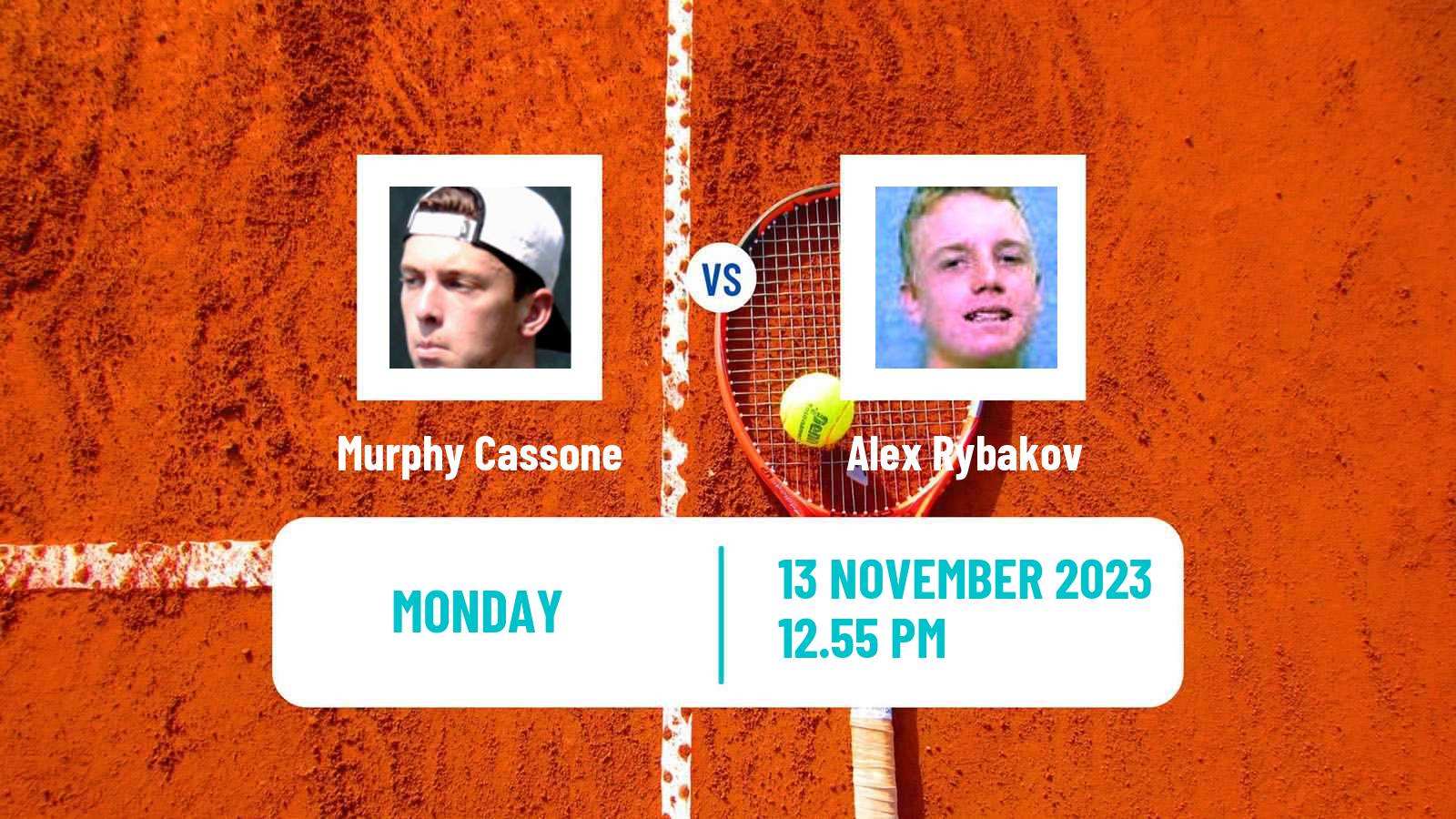 Tennis Champaign Challenger Men Murphy Cassone - Alex Rybakov