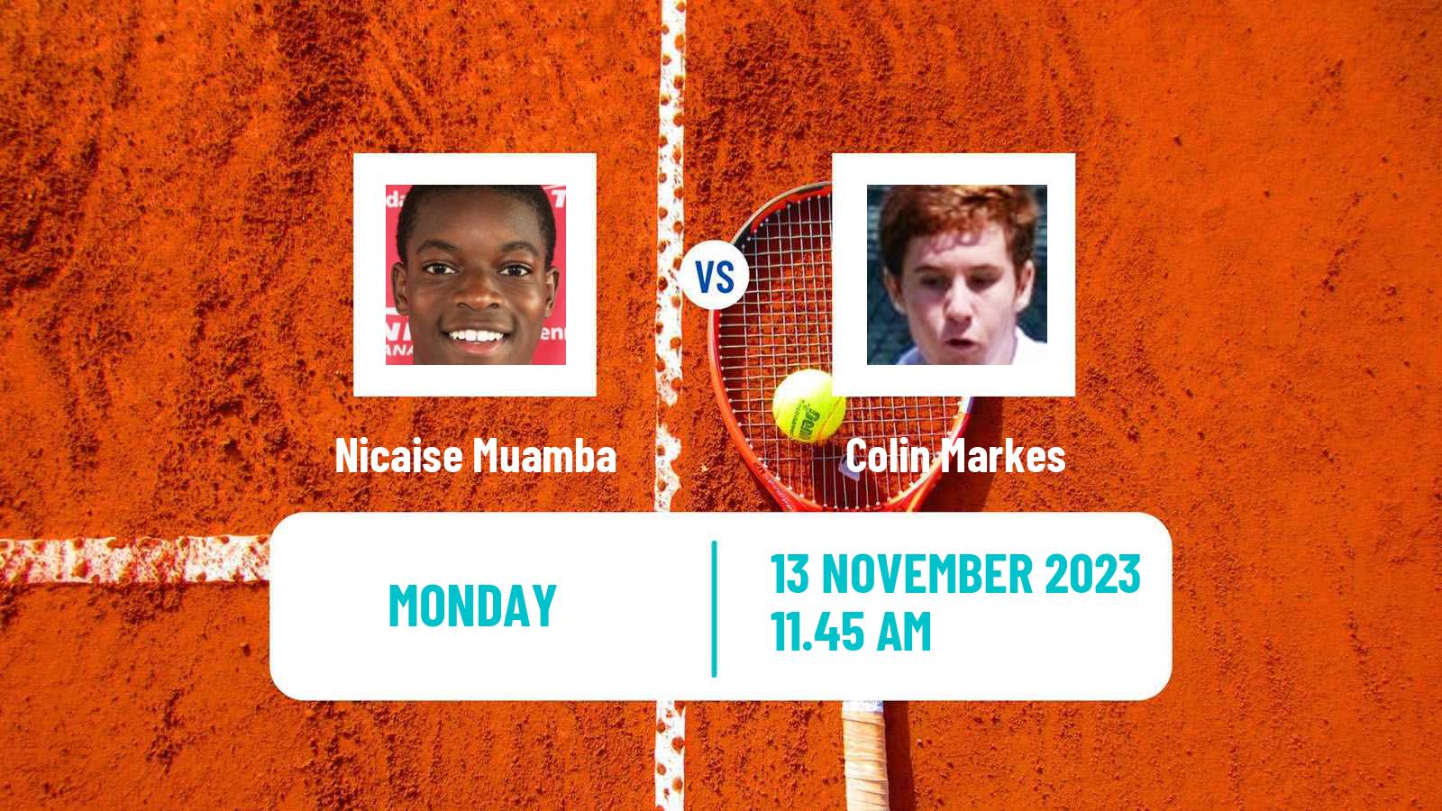 Tennis Drummondville Challenger Men Nicaise Muamba - Colin Markes