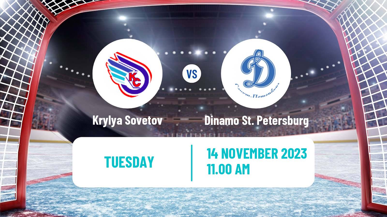 Hockey MHL Krylya Sovetov - Dinamo St. Petersburg