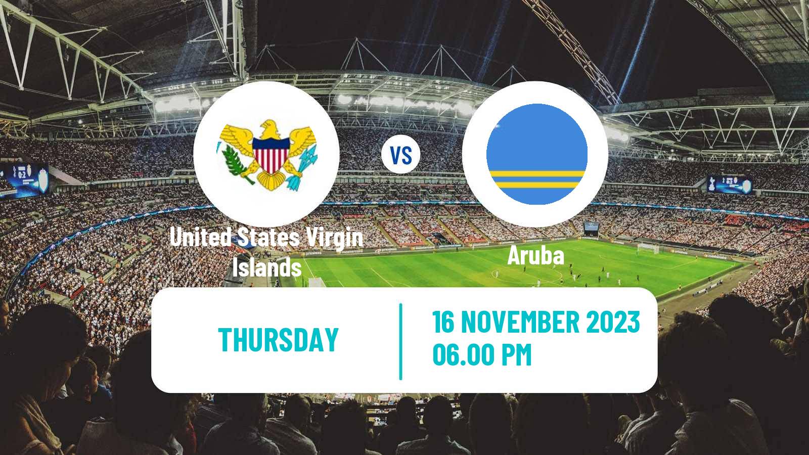 Soccer CONCACAF Nations League United States Virgin Islands - Aruba