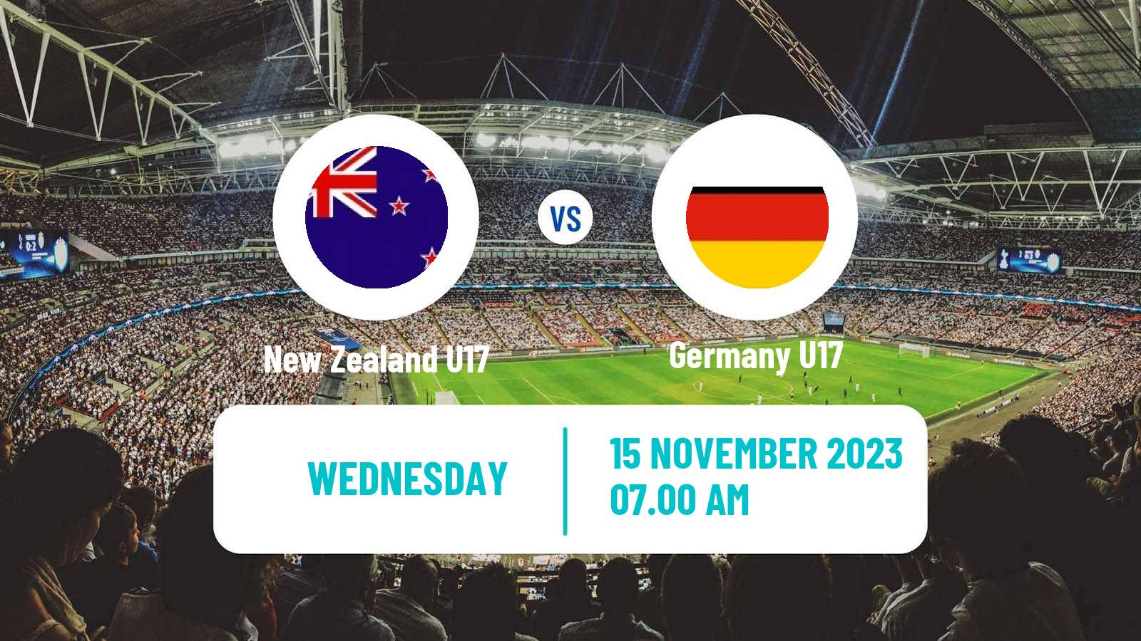 Soccer FIFA World Cup U17 New Zealand U17 - Germany U17