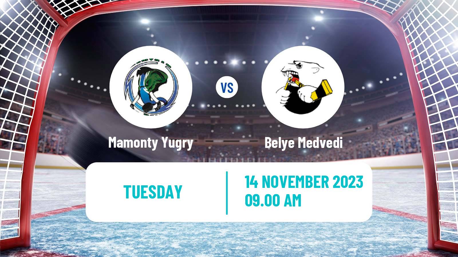 Hockey MHL Mamonty Yugry - Belye Medvedi