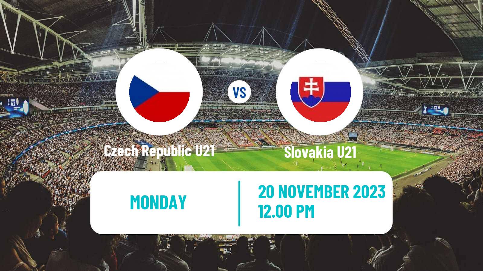 Soccer Friendly Czech Republic U21 - Slovakia U21