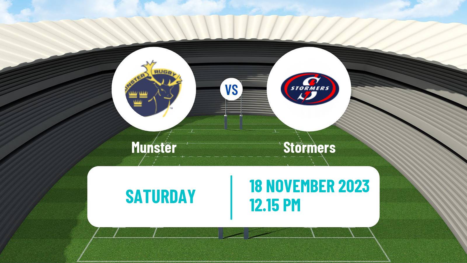 Rugby union United Rugby Championship Munster - Stormers