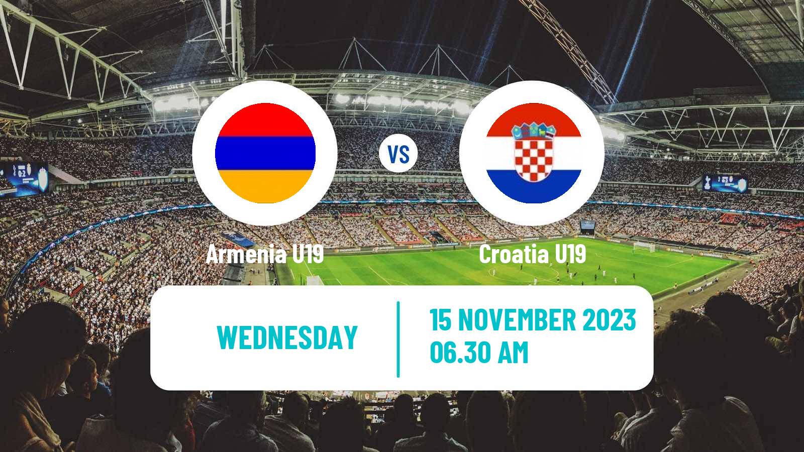 Soccer UEFA Euro U19 Armenia U19 - Croatia U19
