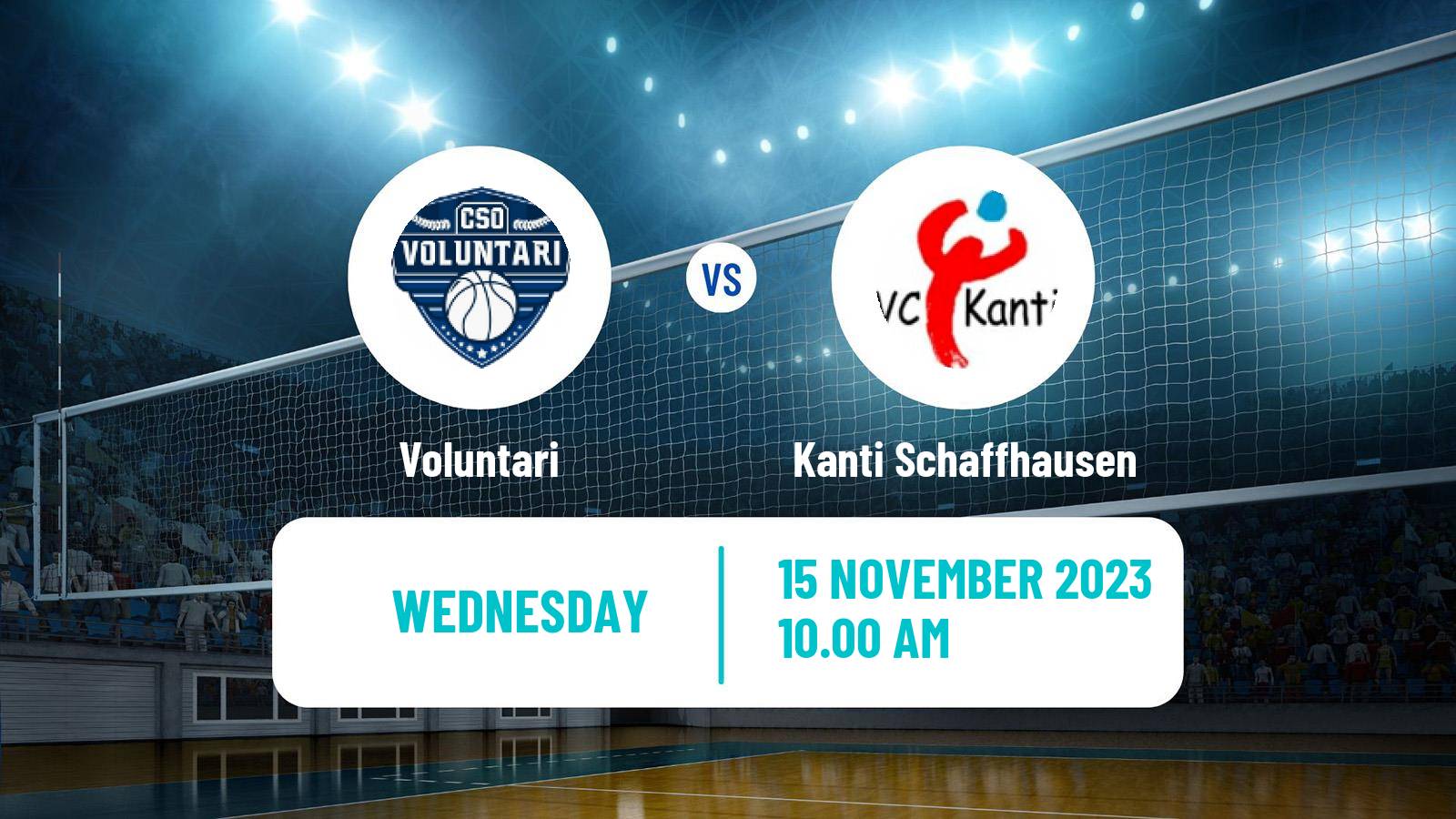 Volleyball CEV Challenge Cup Women Voluntari - Kanti Schaffhausen