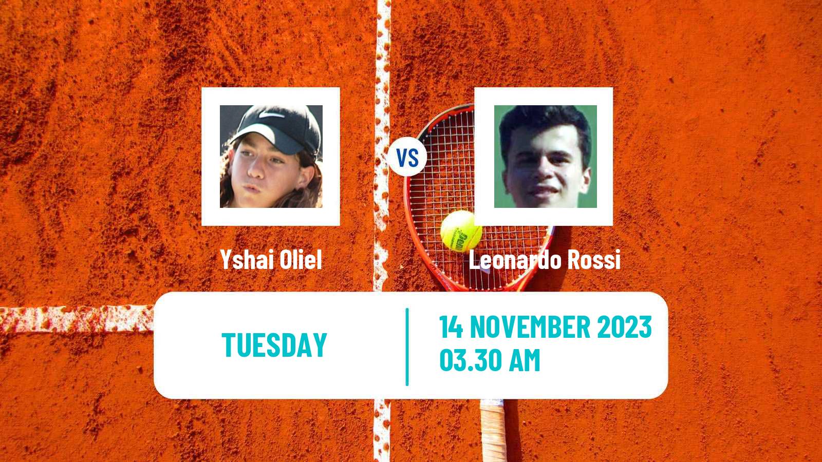 Tennis ITF M15 Heraklion 5 Men Yshai Oliel - Leonardo Rossi