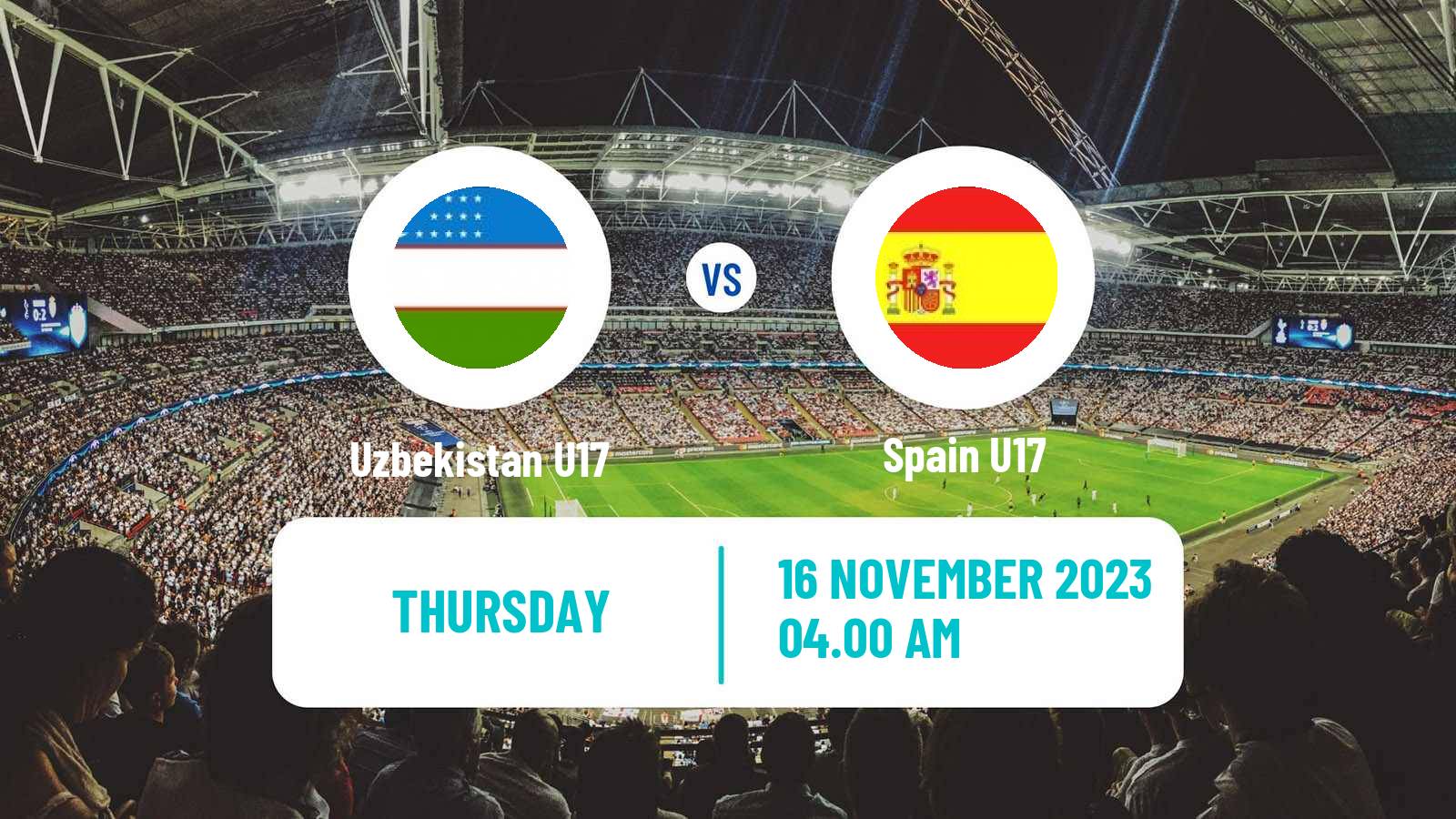 Soccer FIFA World Cup U17 Uzbekistan U17 - Spain U17